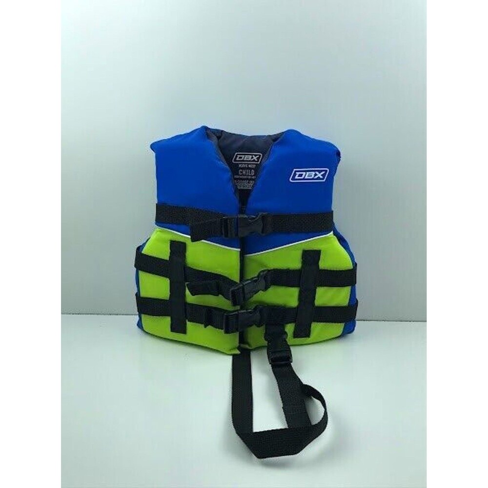 DBX Child Life Vest Lightweight Nylon 30-50 Lbs USCG Approved - NEW